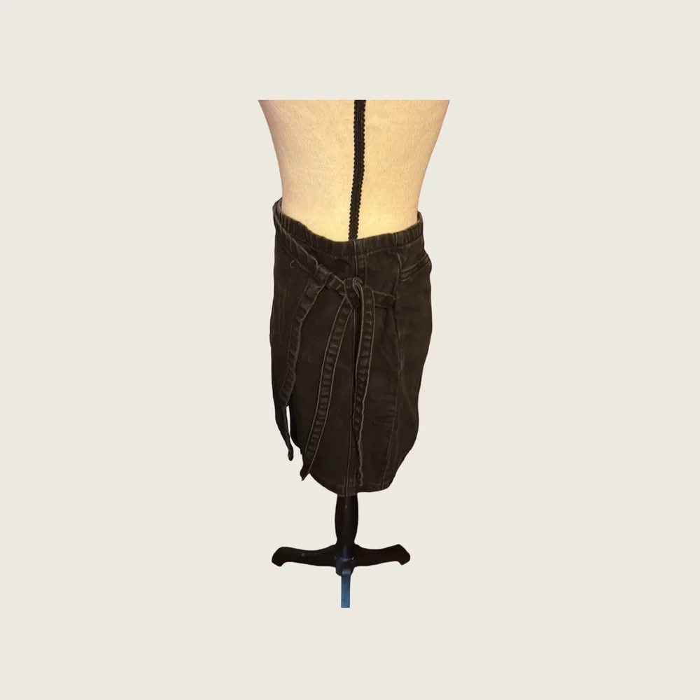 💜💜 BDG Urban Outfitters Wrap Black Skirt Size Medium 100% Cotton